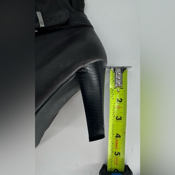 Tall Side Zip Heeled Boots - Picture 9 of 12